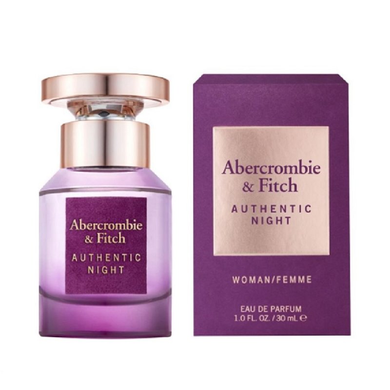 Abercrombie & Fitch Authentic Night Woman Edp 30Ml